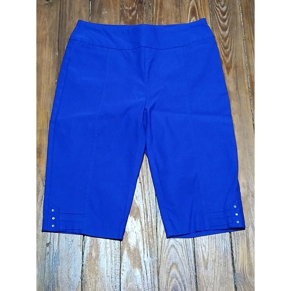 Coconut Row Palm Beach Bermuda  Blue Shorts 4
